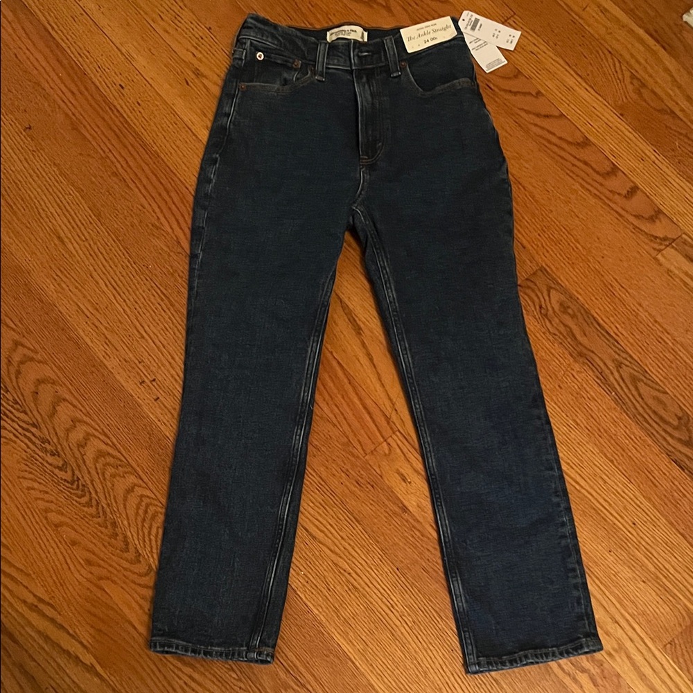 Abercrombie & Fitch Indigo Straight Jeans